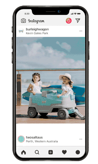 insil burleigh wagon gif iphone